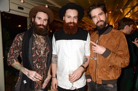 Nick Wooster and Tommy Ton host a private dinner to celebrate London Collections: Men at Le Chalet restaurant, London, Britain - 09 Jan 2015
