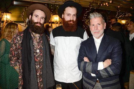 Nick Wooster and Tommy Ton host a private dinner to celebrate London Collections: Men at Le Chalet restaurant, London, Britain - 09 Jan 2015