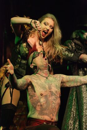 The start of the Circus of Horrors Night of The Zombie Tour at The Lightouse Theatre, Poole, Dorset, Britain - 09 Jan 2015