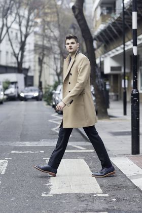 Jim Chapman You Tuber Burberry Overcoat Editorial Stock Photo - Stock Image  | Shutterstock