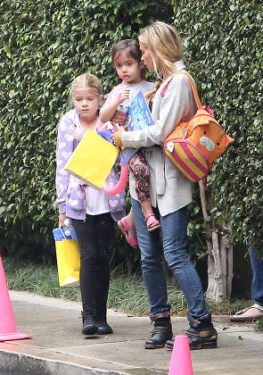 Denise Richards out and about, Los Angeles, America - 10 Jan 2015