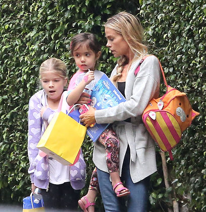 Denise Richards out and about, Los Angeles, America - 10 Jan 2015