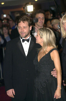 Russell Crowe Wife Danielle Spencer Editorial Stock Photo - Stock Image
