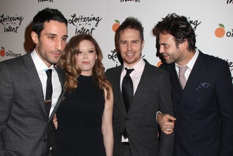'Loitering with Intent' film premiere, New York, America - 14 Jan 2015