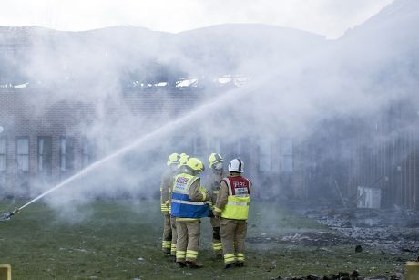 Fires in Oxfordshire, Britain - 15 Jan 2015