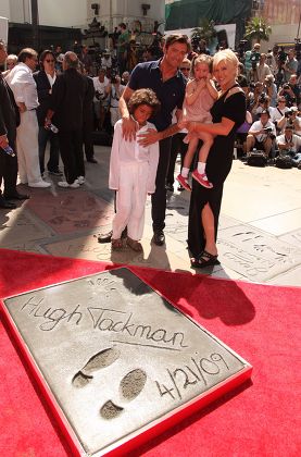Hugh Jackman's Hand and Footprint Ceremony