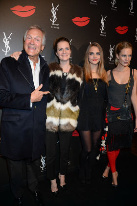 Launch of Cara Delevingne & YSL Beaute at The Boiler House, London, Britain - 20 Jan 2015