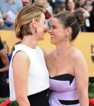Sarah Paulson Amanda Peet Editorial Stock Photo - Stock Image