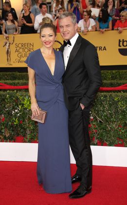 Eric Dane Wife Rebecca Gayheart Editorial Stock Photo - Stock Image