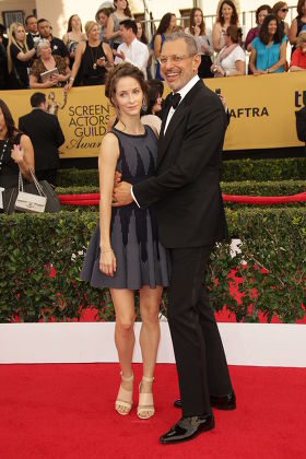 Jeff Goldblum Emilie Livingston Editorial Stock Photo - Stock Image
