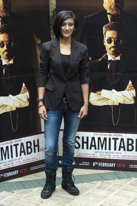 'Shamitabh' film press conference,  London, Britain - 27 Jan 2015