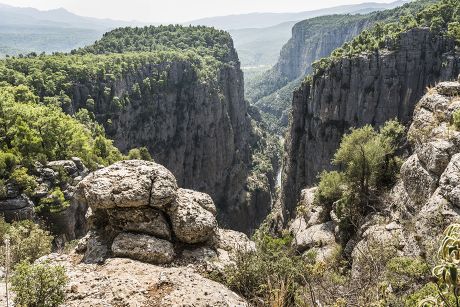 Koprulu Canyon National Park 400m Deep Editorial Stock Photo - Stock ...