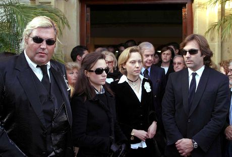 Funeral Prince Alfonso Hohenlohe Langenburg Editorial Stock Photo