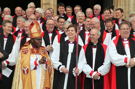 Bishop Libby Lane being ordained and consecrated at York Minster, York, Britain - 26 Jan 2015