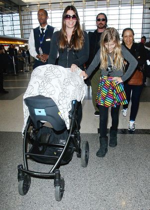 Christian Bale Sibi Blazic Emmeline Bale Editorial Stock Photo - Stock