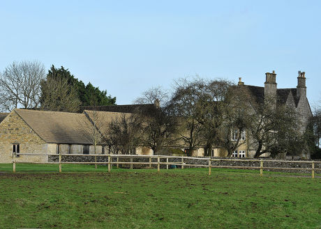 Aston Farm, Cherington, Gatcombe Estate, Britain - Feb 2015 Stock ...