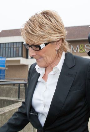 Linda Henry charged with racially-aggravated harassment, Bexley Magistrates court, London, Britain - 11 Feb 2015