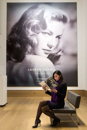 Auction of the late Lauren Bacall's estate at Bonhams, London, Britain - 13 Feb 2015