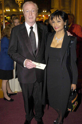 Michael Caine Shakira Caine Editorial Stock Photo - Stock Image