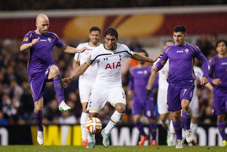 UEFA Europa League 2014/15 Round of 32 First Leg Tottenham Hotspur v Fiorentina White Hart Lane, 748 High Rd, London, United Kingdom - 19 Feb 2015