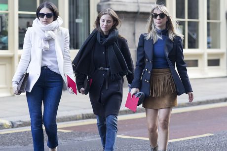 Street Style at Autumn Winter 2015, London Fashion Week, Britain - 21 Feb 2015