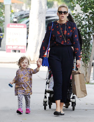 Busy Philipps and daughter Birdie Leigh Silverstein out and about, Los Angeles, America - 26 Feb 2015
