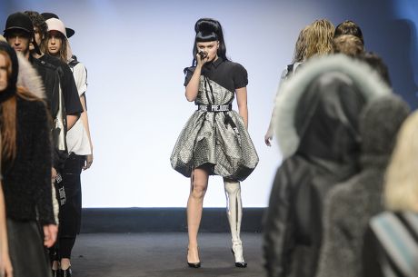 Grinko show, Autumn Winter 2015, Milan Fashion Week, Italy - 28 Feb 2015