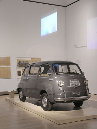 Fiat 600 Multipla Mitomacchina Exhibition Museum Editorial Stock Photo ...