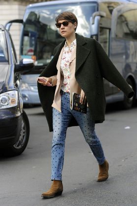 Street Style at Autumn Winter 2015, Paris Fashion Week, France - 05 Mar 2015