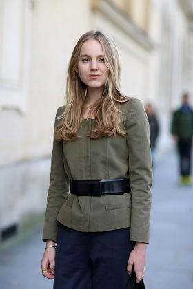 Street Style at Autumn Winter 2015, Paris Fashion Week, France - 06 Mar 2015