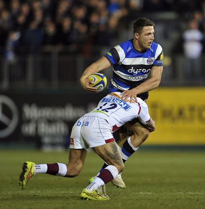Bath Rugby v Sale Sharks, Britain - 6 Mar 2015 Stock Pictures ...