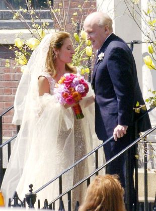 JACK WELCH AND SUSIE WETLAUFER WEDDING, PARK STREET CHURCH, BOSTON, AMERICA - 24 APR 2004