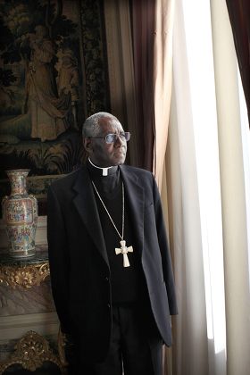 Cardinal Robert Sarah, Paris, France - 06 Mar 2015