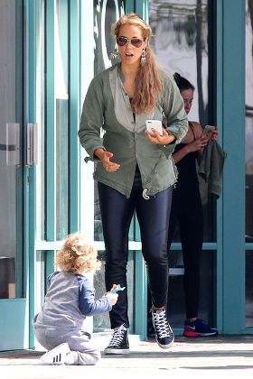Elizabeth Berkley out and about, Los Angeles, America - 10 Mar 2015