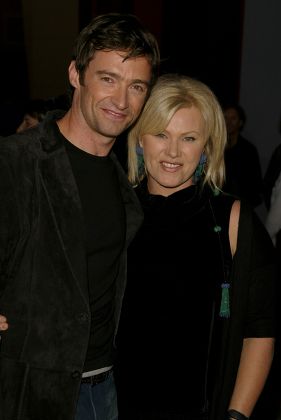 HUGH JACKMAN WIFE DEBORRA LEE Editorial Stock Photo - Stock Image