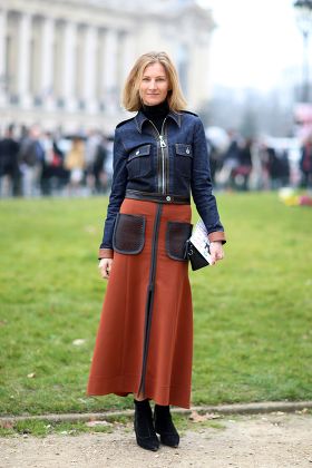 Street Style at Autumn Winter 2015, Paris Fashion Week, France - 10 Mar 2015