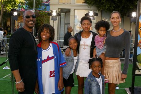 Eddie Murphy Wife Nicole Family Editorial Stock Photo - Stock Image ...