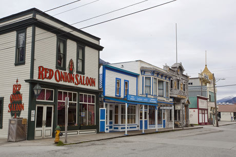 Historic Red Onion Bar Saloon Centre Editorial Stock Photo - Stock ...