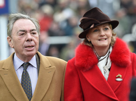 Sir Andrew Lloyd Webber Wife Madeleine Editorial Stock Photo - Stock