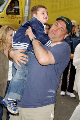 James Gandolfini Son Michael Editorial Stock Photo - Stock Image