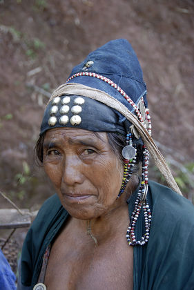 Poverty Portrait Woman Akha Djepia Ethnic Editorial Stock Photo - Stock ...