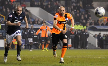 Millwall v Brighton and Hove Albion, Sky Bet Championship - 17 Mar 2015
