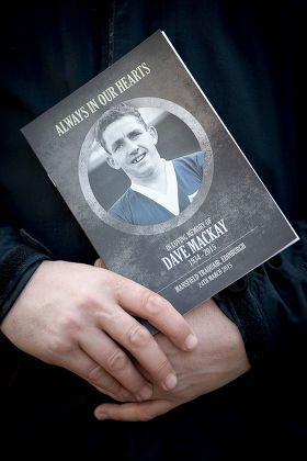Funeral for Dave Mackay at Mansfield Traquair Centre, Edinburgh, Scotland, Britain - 24 Mar 2015