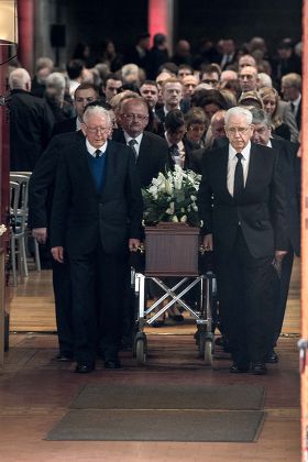 Funeral for Dave Mackay at Mansfield Traquair Centre, Edinburgh, Scotland, Britain - 24 Mar 2015