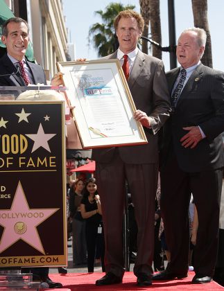 Will Ferrell honoured with a star on the Hollywood Walk of Fame, Los Angeles, America - 24 Mar 2015
