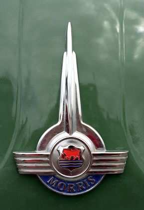 Morris Car Bonnet Badge Editorial Stock Photo - Stock Image | Shutterstock