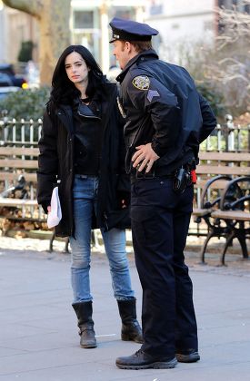 'AKA Jessica Jones' TV series on set filming, New York, America - 24 Mar 2015