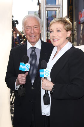 Christopher Plummer Julie Andrews Editorial Stock Photo - Stock Image