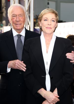 Christopher Plummer Julie Andrews Editorial Stock Photo - Stock Image