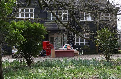 Home of Peaches Geldof is cleaned out and decorated, Wrotham, Kent, Britain - 30 Mar 2015